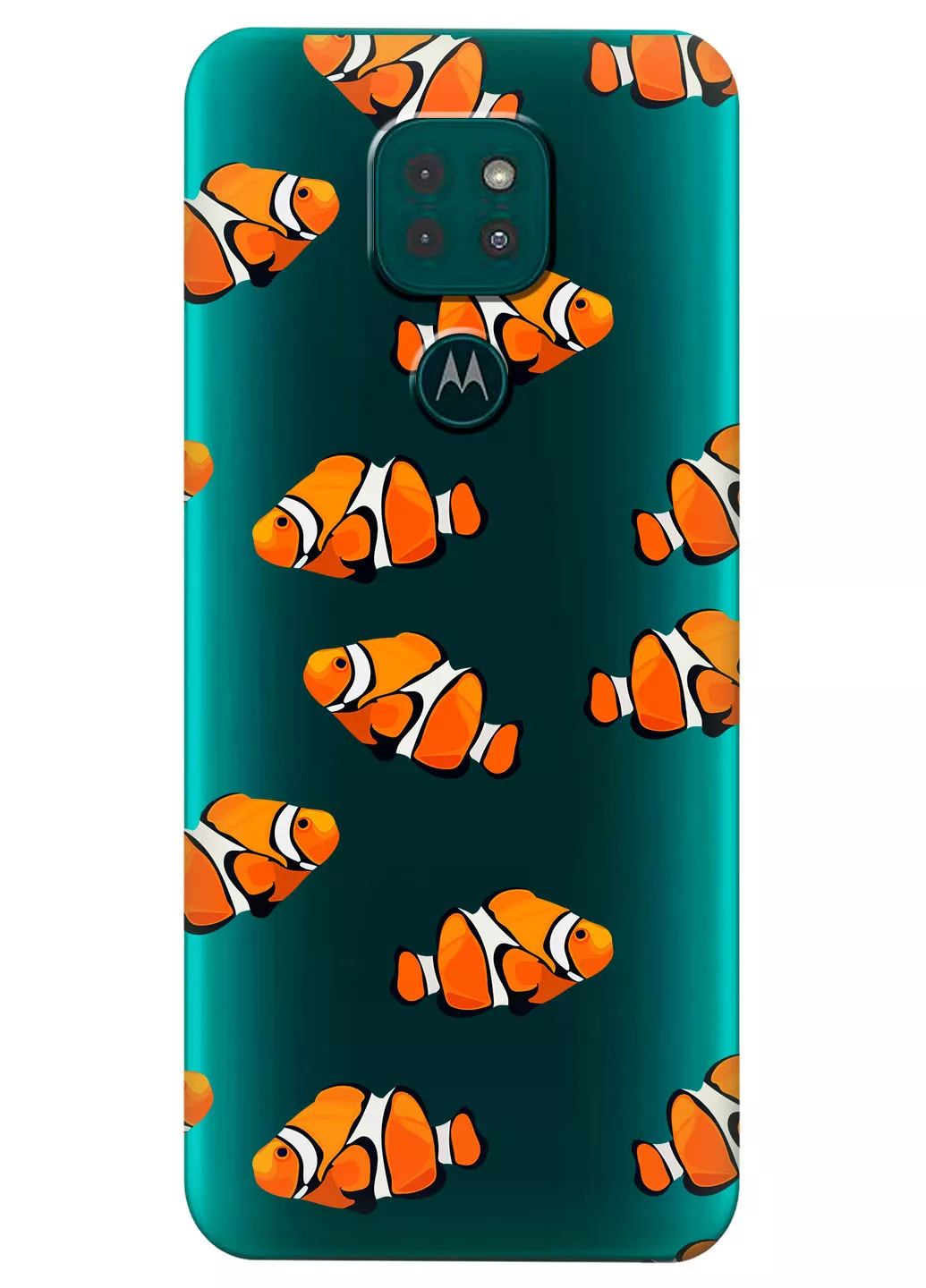 Чехол для Motorola Moto G9 - Рыбки