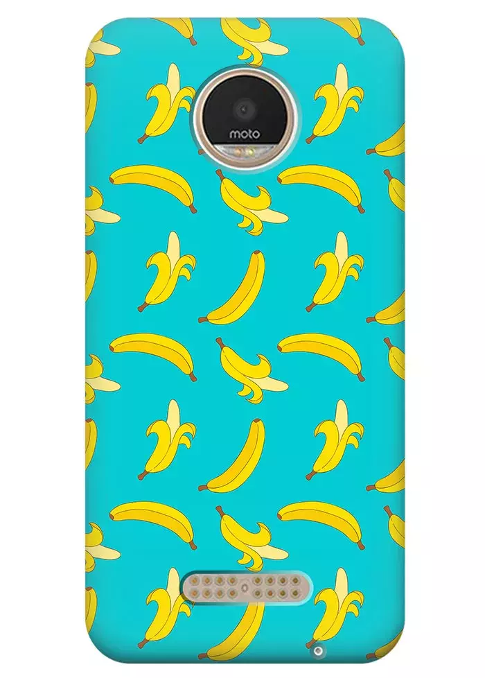 Чехол для Motorola Moto Z Play - Бананы