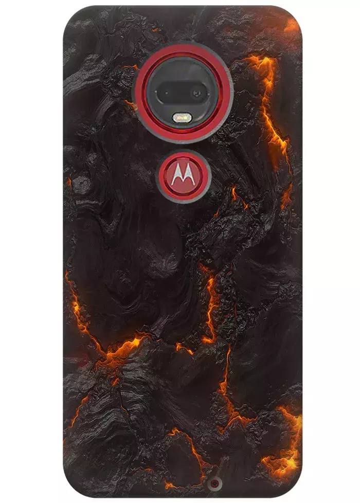 Чехол для Motorola Moto G7 - Вулкан