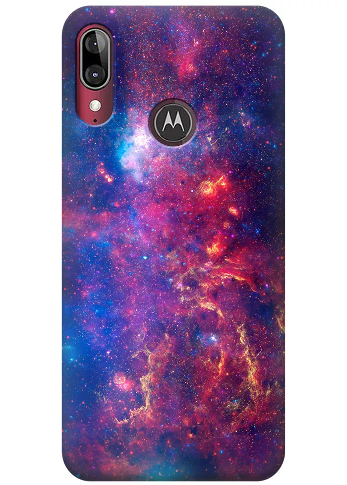 Чехол для Motorola Moto E6 Plus - Космос