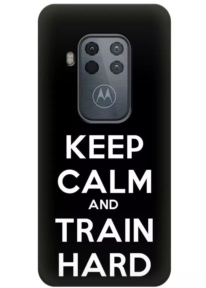 Чехол для Motorola One Zoom - Train hard
