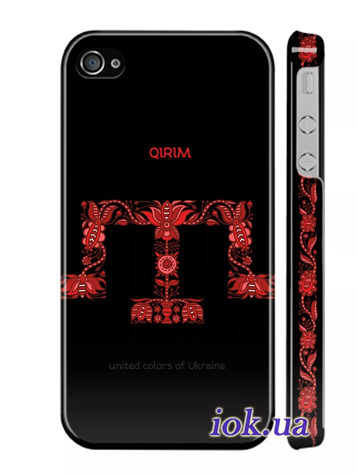 Чехол на iPhone 4 - Крым от Чапаев Стрит  