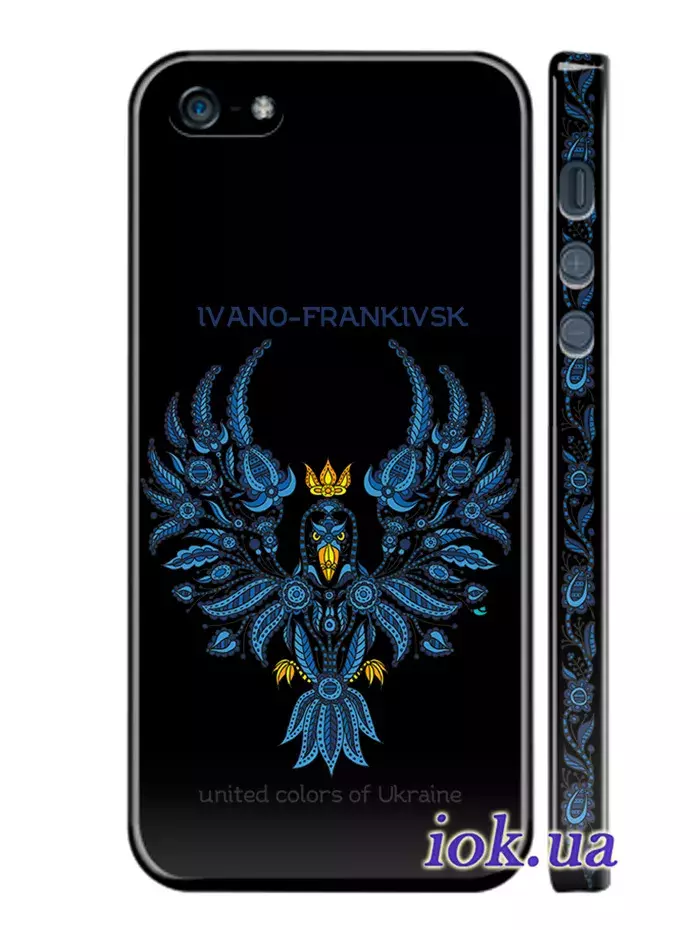 Чехол на iPhone 5/5S - Ивано-Франковск от Чапаев Стрит