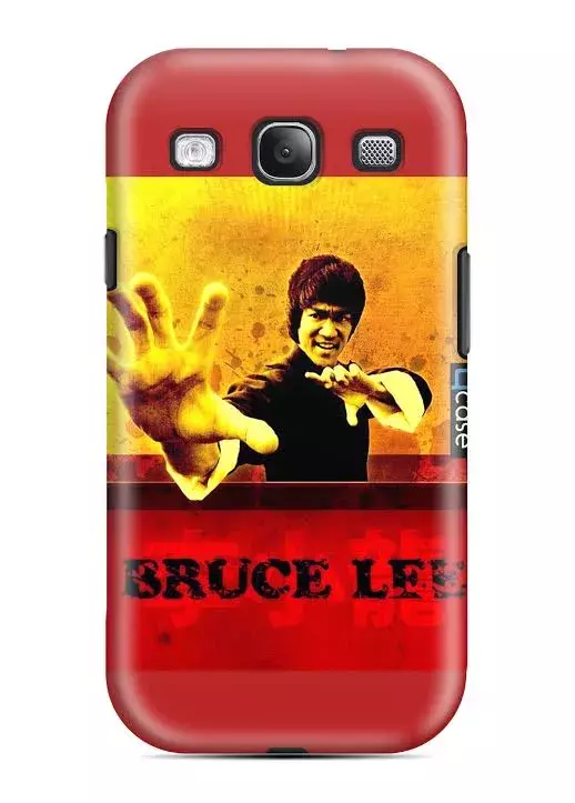 Чехол c Брюсом Ли для Samsung Galaxy S3 - Bruce Lee