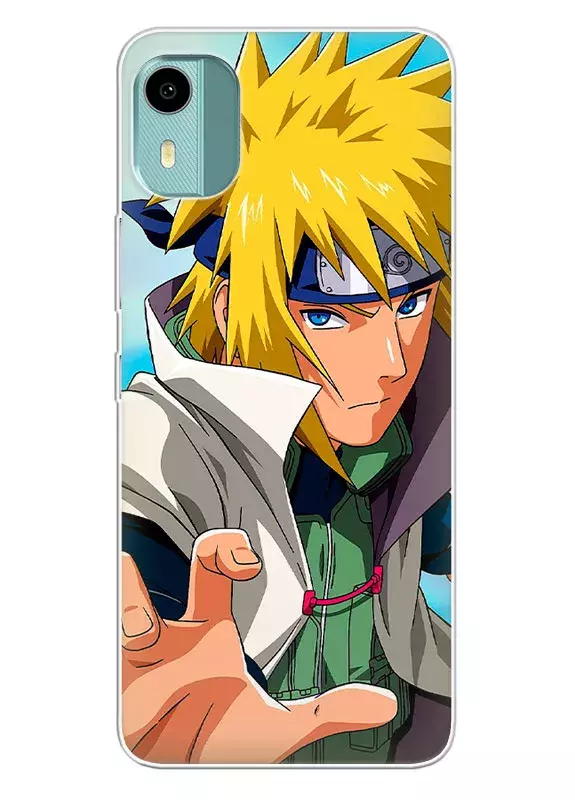 Нокия С12 чехол - Naruto and Boruto, атака Минато Намикадзэ крупным планом