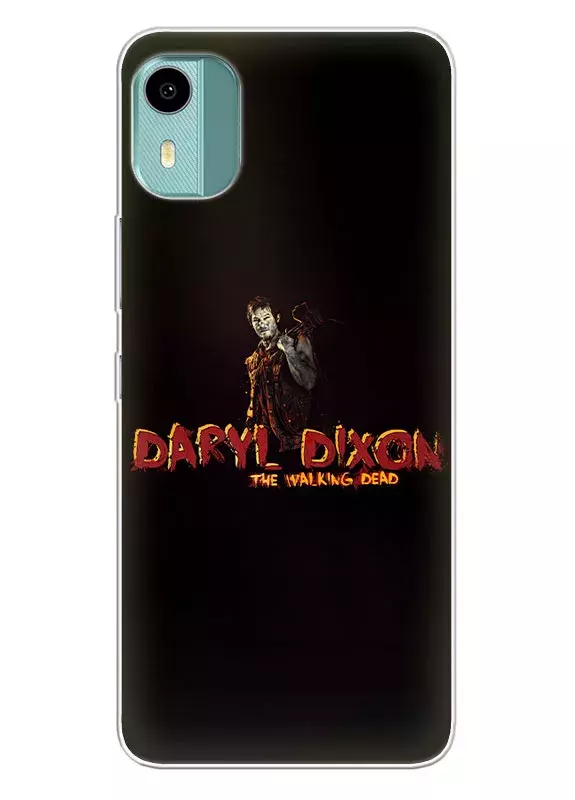 Чехол для Нокия С12 - Ходячие мертвецы, Daryl Dixon Logo Дерил Диксон Норман Ридус