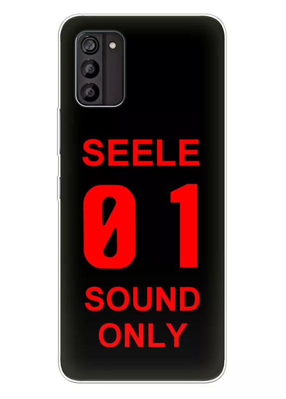 Чехол для Nokia C210 - Евангелион Evangelion Seele 01 Sound Only