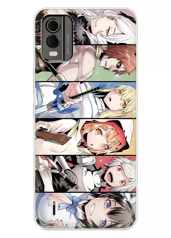 Nokia C32 чехол из силикона - Герои ранобэ DanMachi