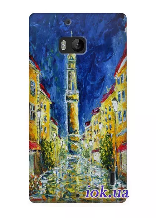 Чехол для Nokia Lumia 930 - Город 