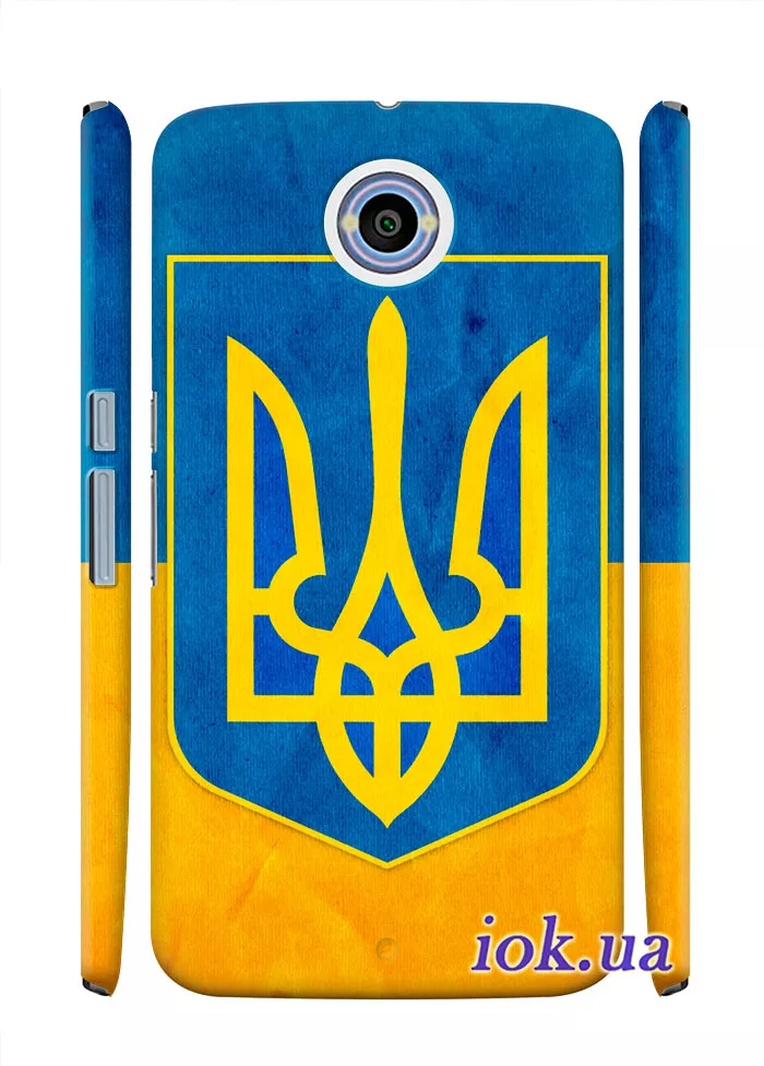 Чехол для Nexus 6 - Символика Украины