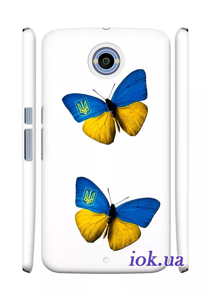 Чехол для Nexus 6 - Бабочки