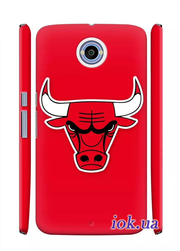 Чехол для Motorola Nexus 6 - Chicago Bulls