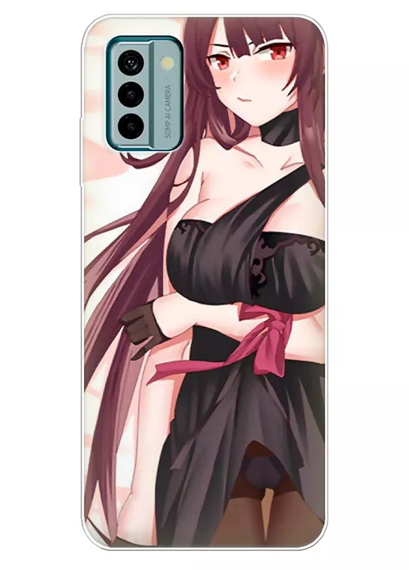 Чехол для Nokia G22 из силикона - Girls Frontline T-Doll