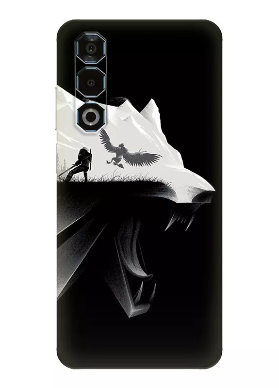 ZTE Nubia Neo 3 GT чехол - The Witcher 3 Герольд в амулете