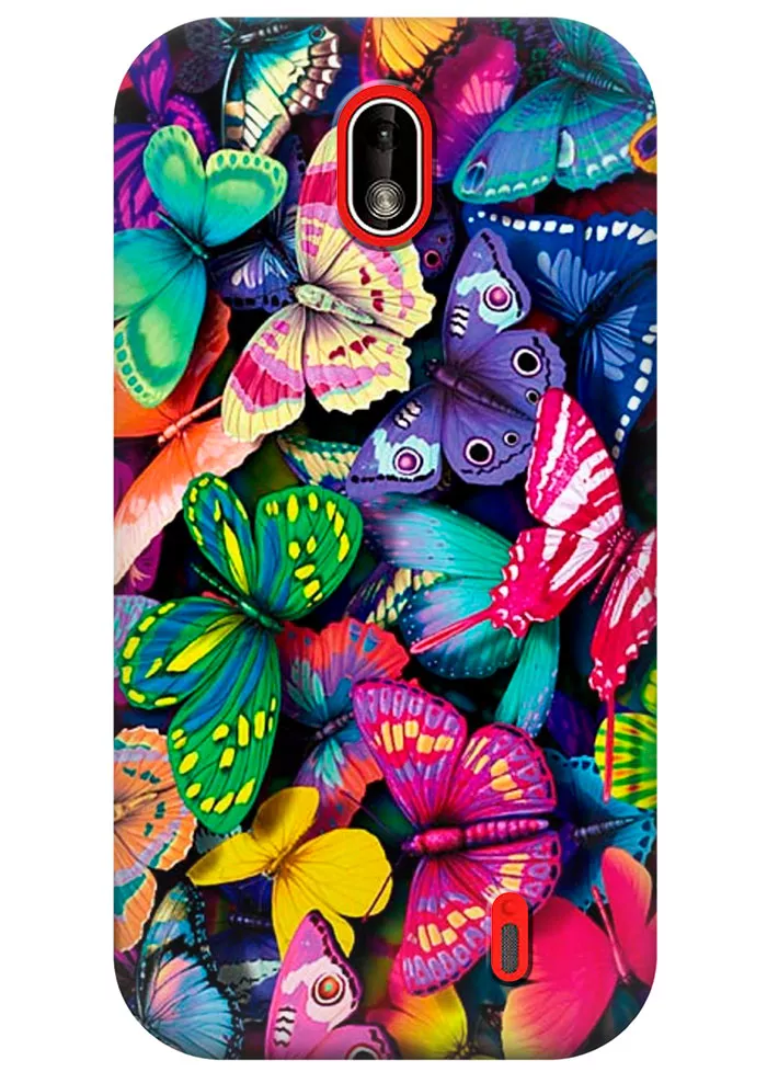 Чехол для Nokia 1 - Бабочки