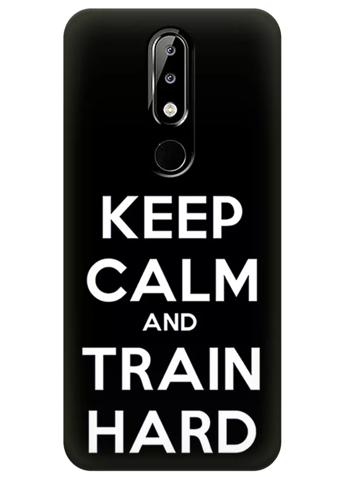Чехол для Nokia 5.1 Plus - Train Hard