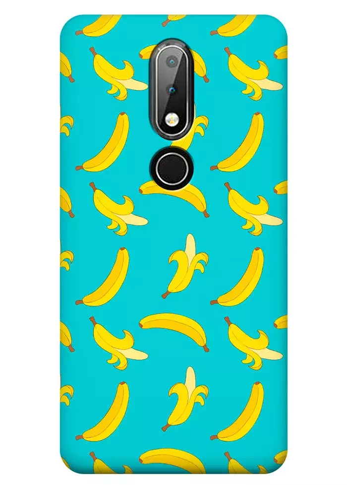 Чехол для Nokia 6.1 Plus - Бананы