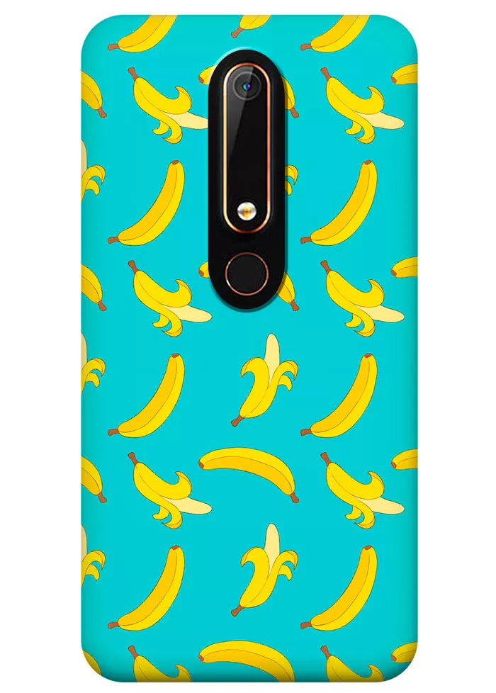 Чехол для Nokia 6 2018 - Бананы
