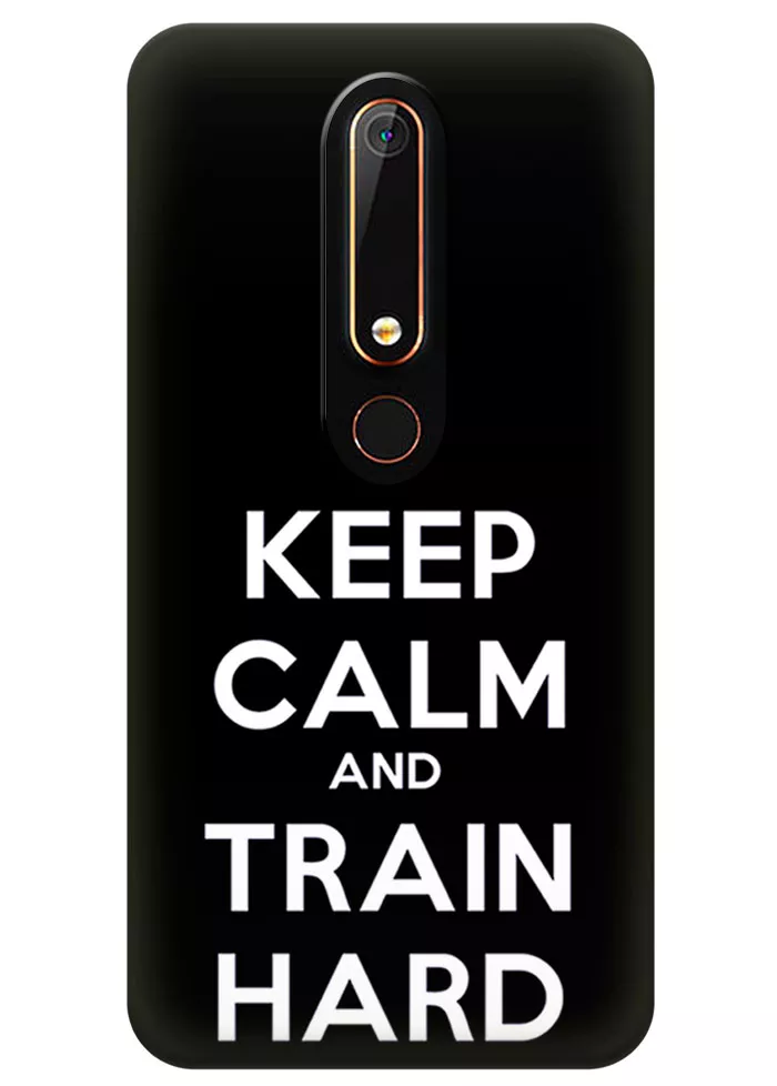 Чехол для Nokia 6.1 - Train Hard