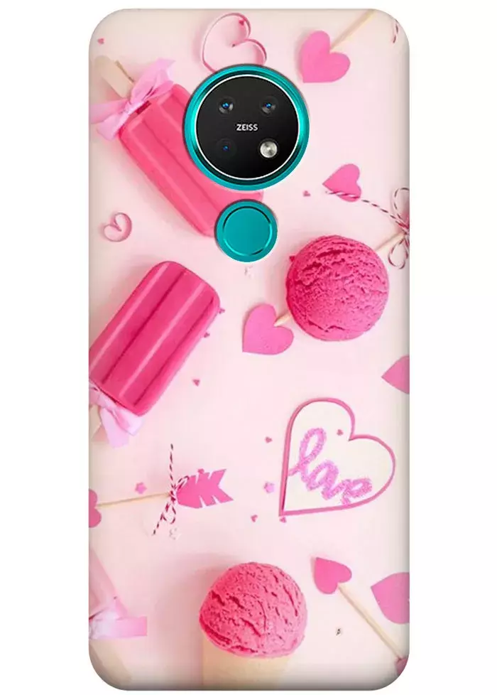 Чехол для Nokia 7.2 - Pink