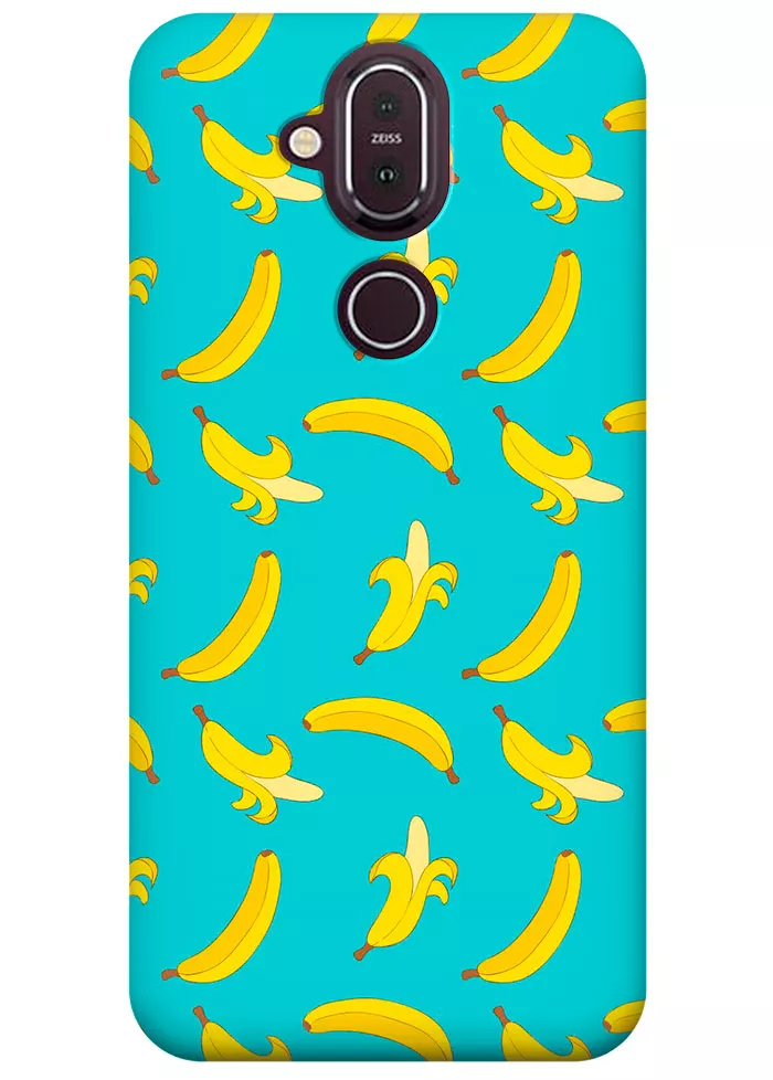 Чехол для Nokia 8.1 - Бананы