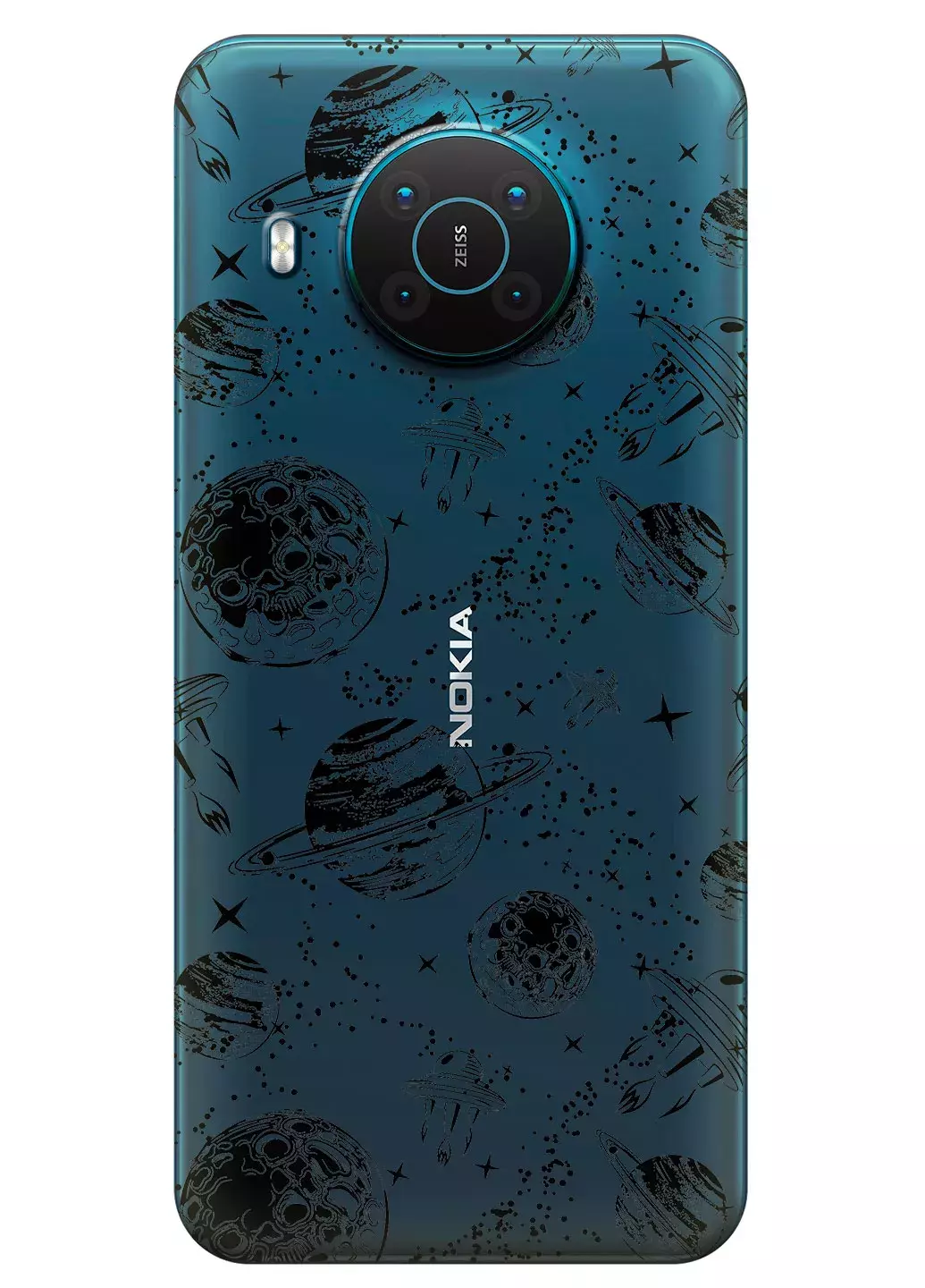 Чехол для Nokia X20 - Планеты