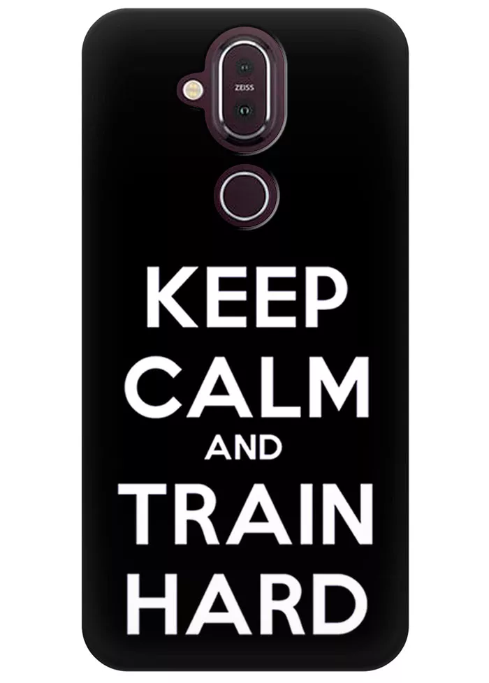 Чехол для Nokia X7 - Train hard