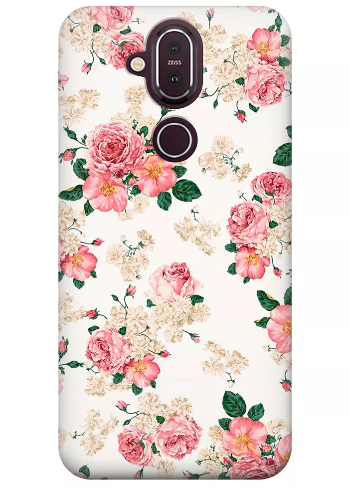 Чехол для Nokia X7 - Букеты цветов