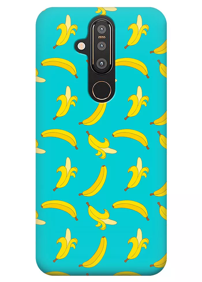 Чехол для Nokia X71 - Бананы