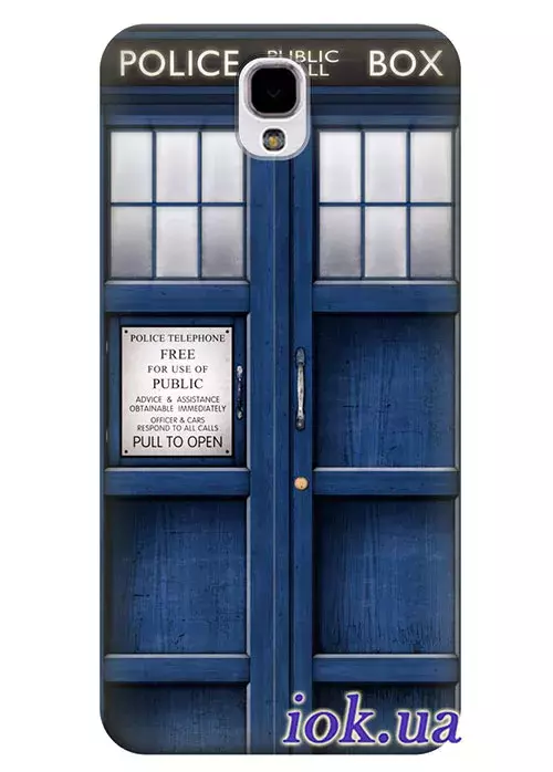 Чехол для Nomi i504 Dream - Police Box / Doctor Who