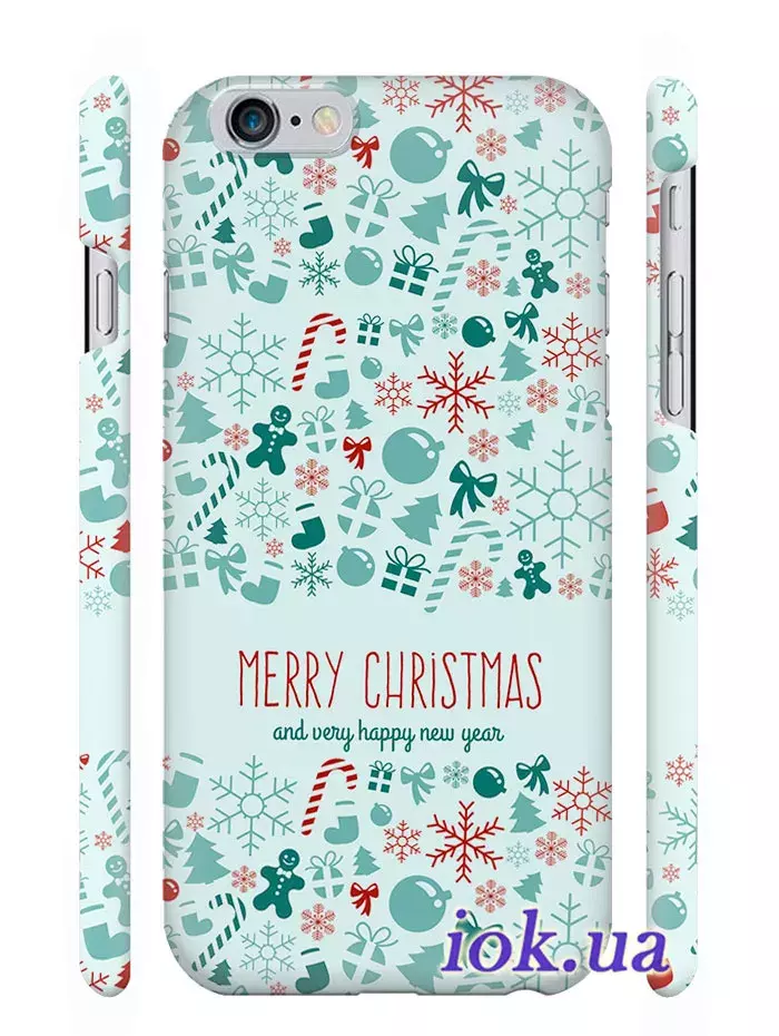 Чехол для iPhone 6 Plus - Рождественский клипарт
