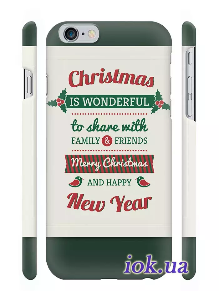 Чехол для iPhone 6 Plus - Christmas