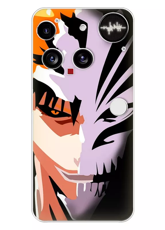 Nothing Phone 3 чехол - Блич Bleach Ичиго Куросаки в маске вектор-арт
