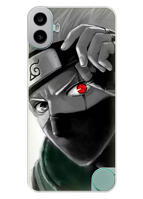 Чехол для Nothing CMF Phone 1 из силикона - Наруто Какаси Хатакэ