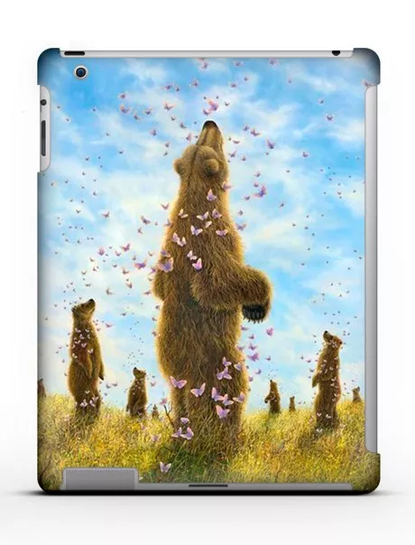 Чехол с медведями для iPad 2/3/4