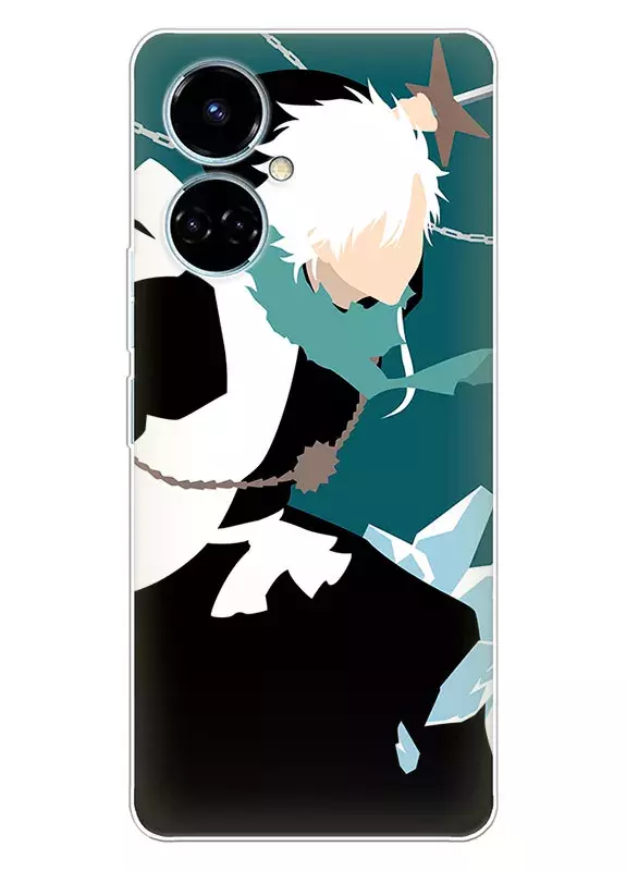 OPPO A17 чехол - Блич Bleach Тосиро Хицугая вектор-арт 