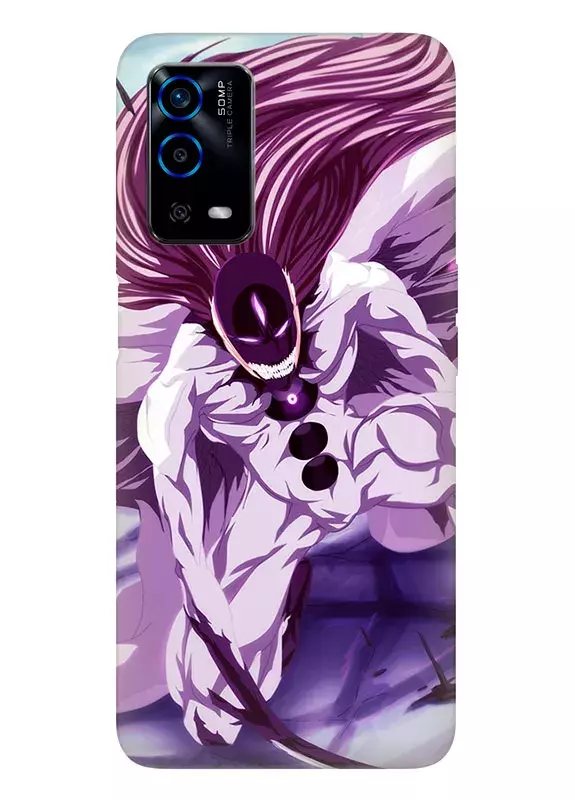 OPPO A55 чехол - Блич Bleach Соскэ Айдзэн в маске вектор-арт
