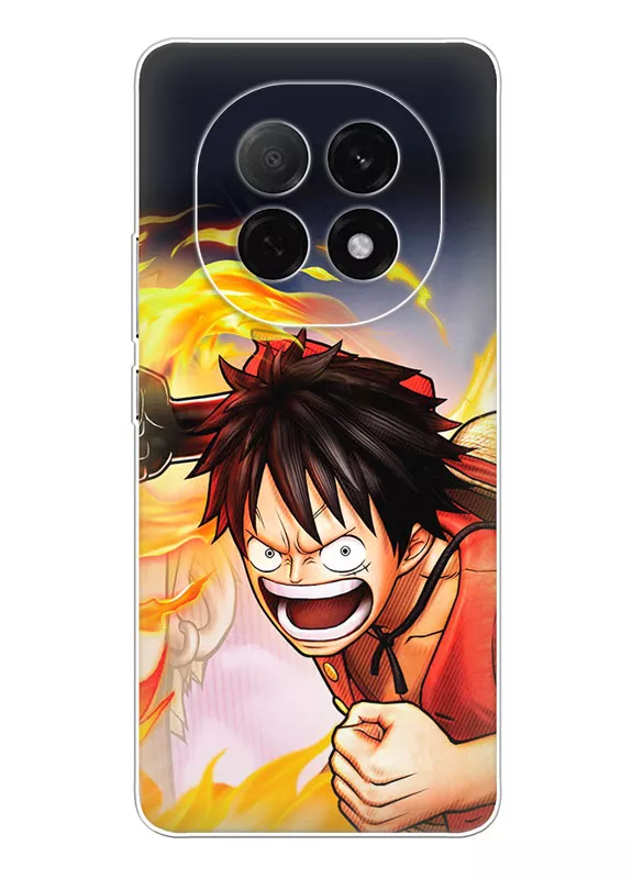OPPO A5 Pro чехол - Ван-Пис One Piece кулак ярости Луффи