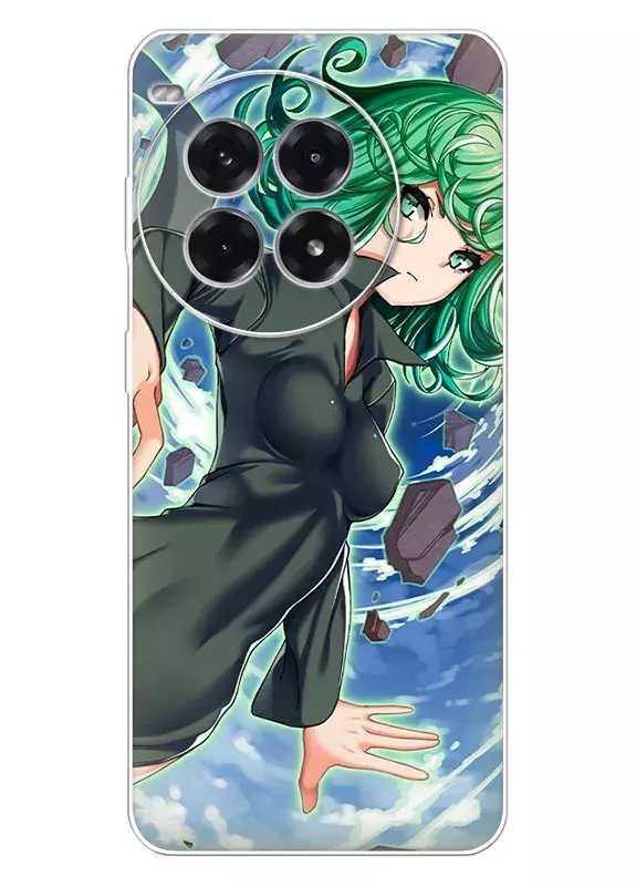 OnePlus Ace 3 Pro чехол - Ванпанчмен Человек одного удара One Punch-Man Wanpanman магическая атака Тацумаки