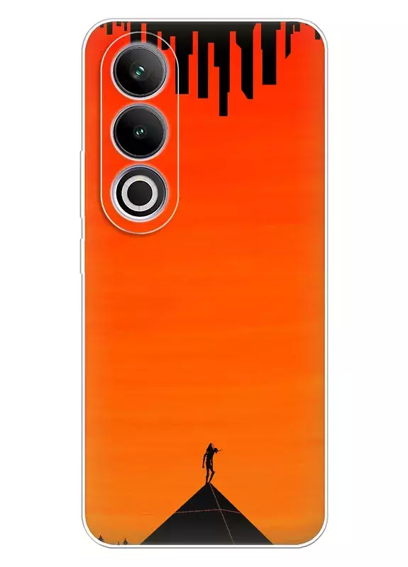 Чехол для OnePlus Ace 3V - Евангелион Evangelion на вершине пирамиды