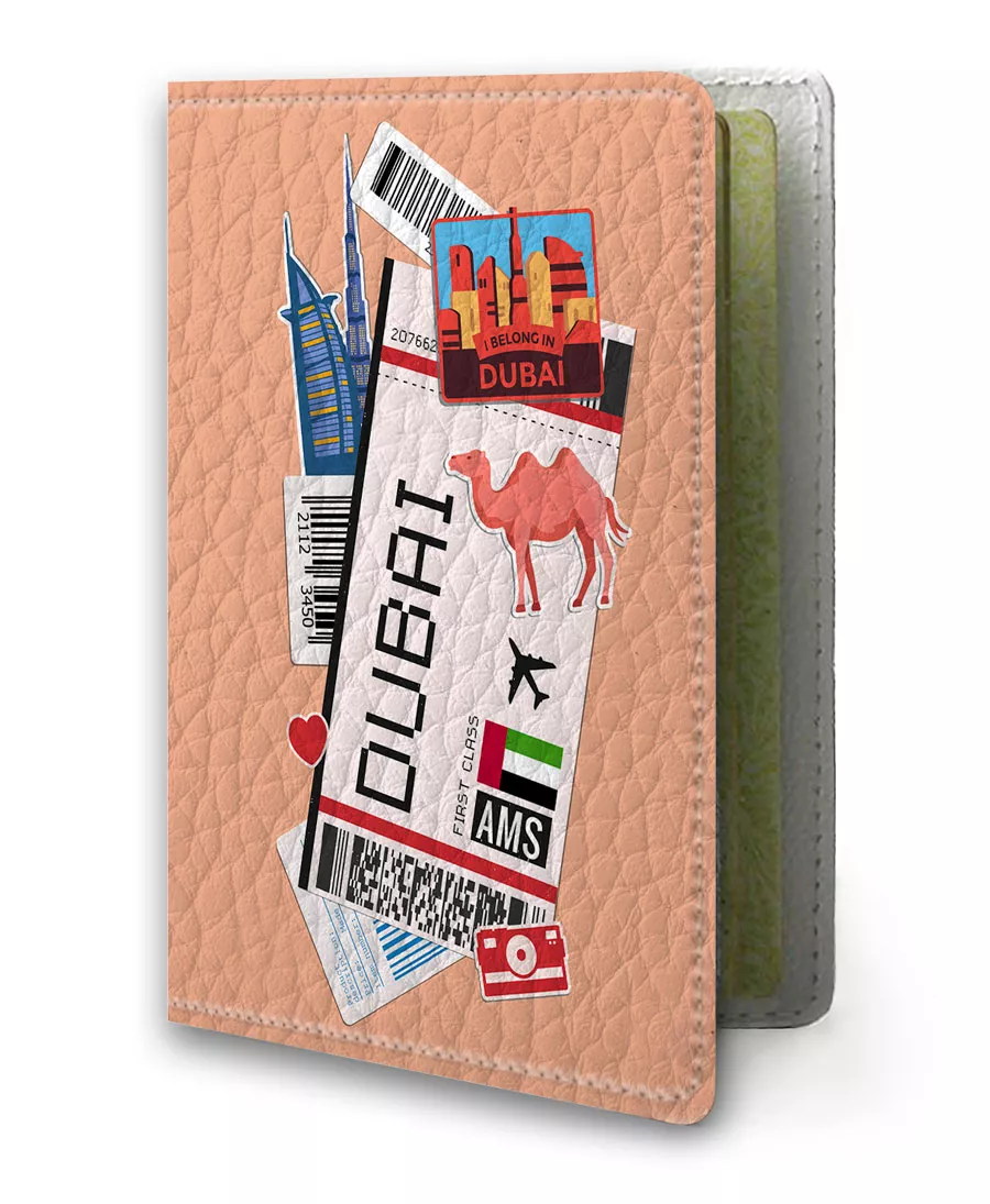 Обложка для паспорта - Дубай (Dubai)