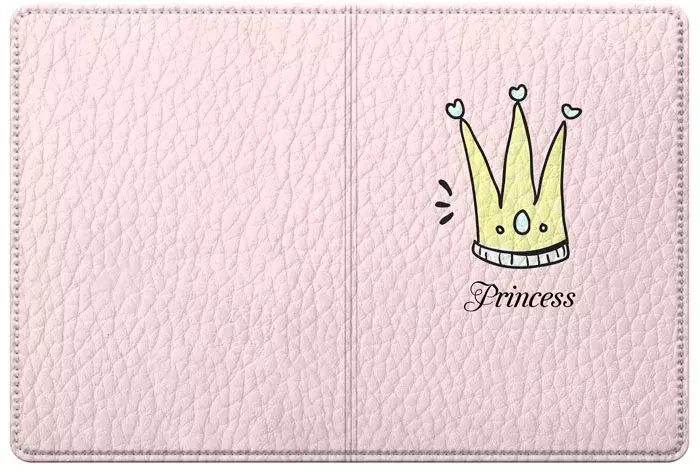 Обложка для паспорта - Princess