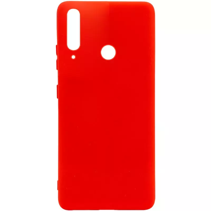 Чехол Silicone Cover Full without Logo (A) для Huawei Y6p, Красный / Red