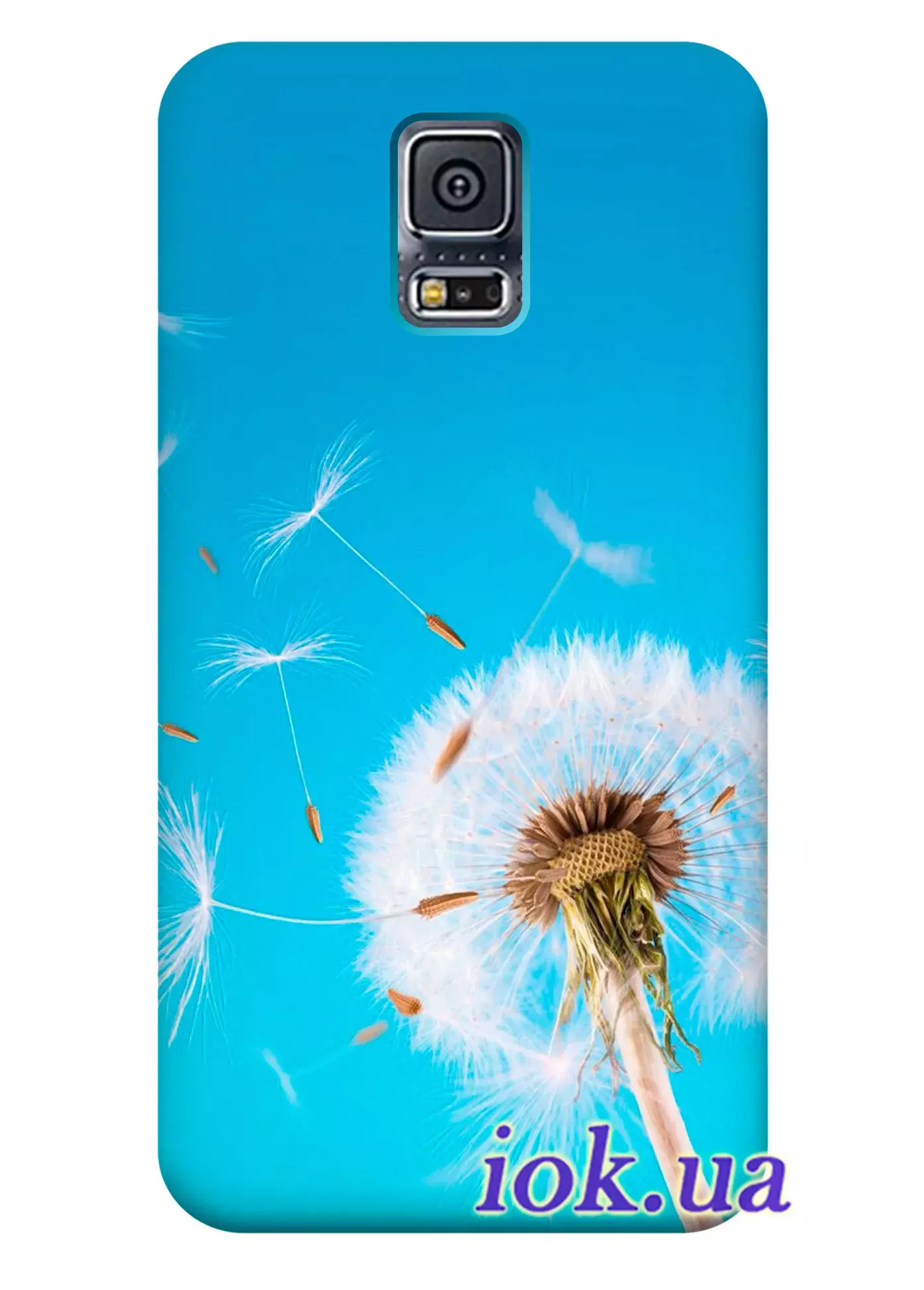 Чехол для Galaxy S5 Plus - Полевой одуван