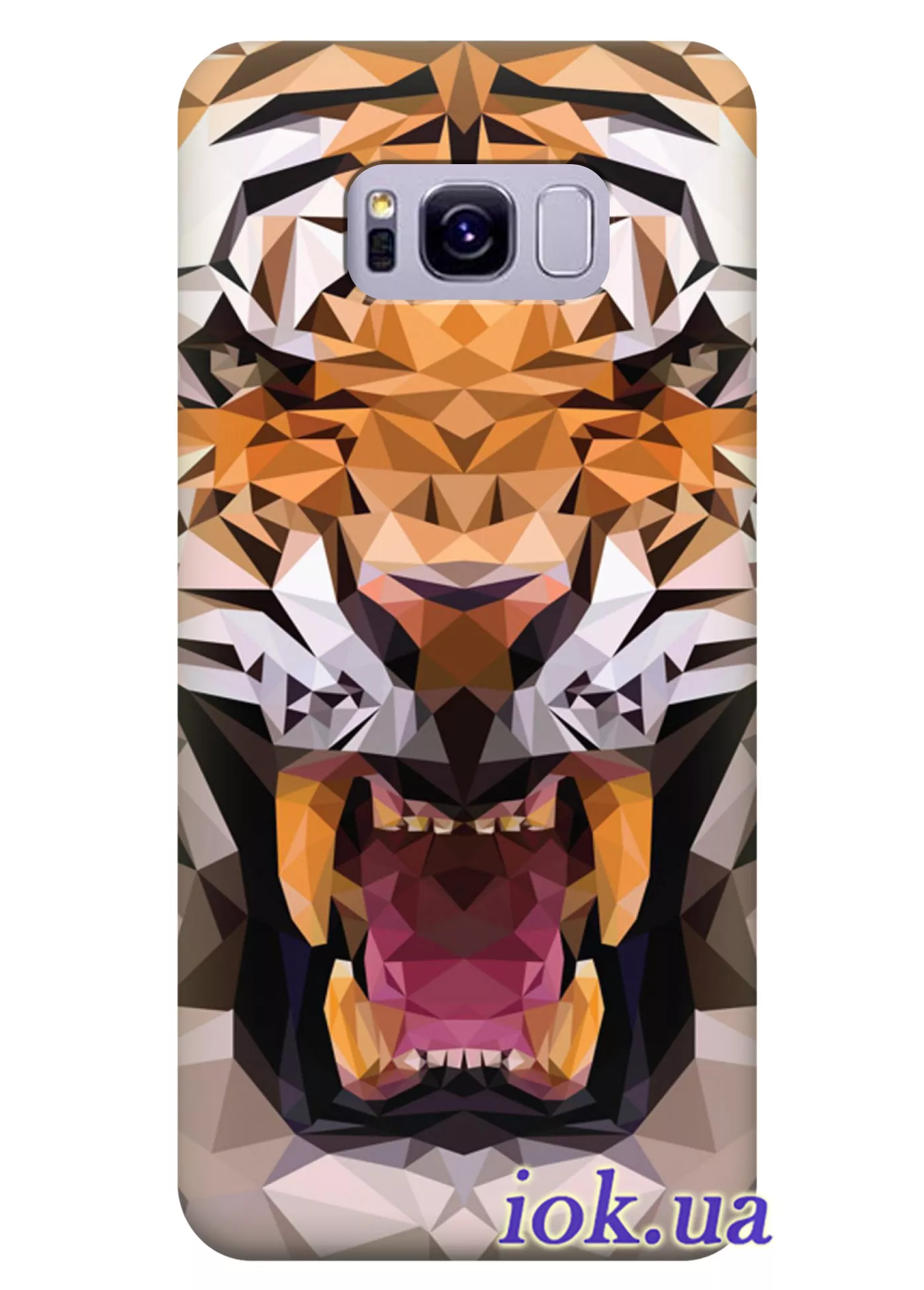 Чехол для Galaxy S8 - Необычный тигр