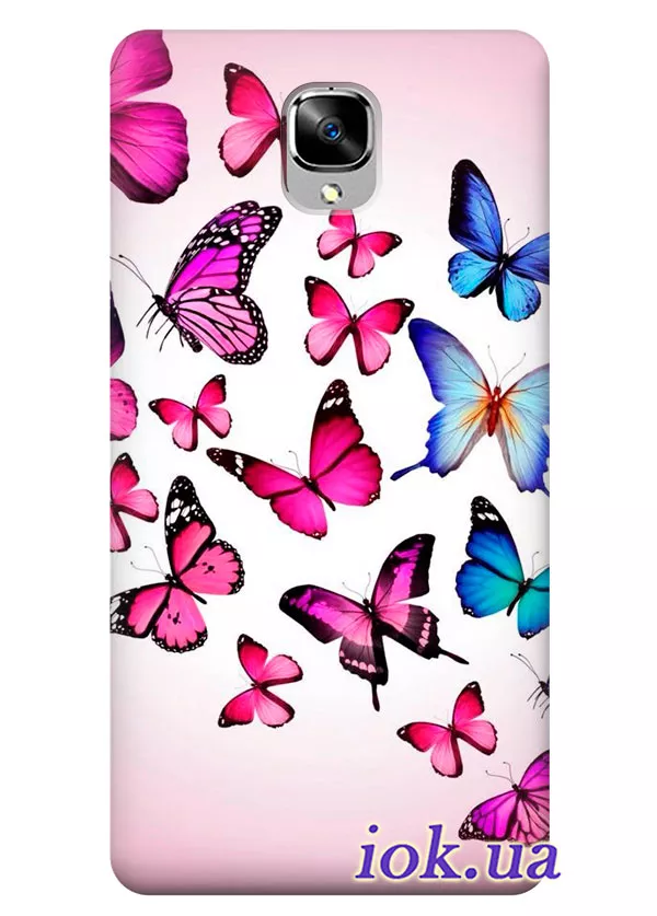 Чехол для OnePlus 3T - Бабочки