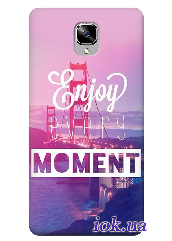 Чехол для OnePlus 3 - Enjoy Every Moment