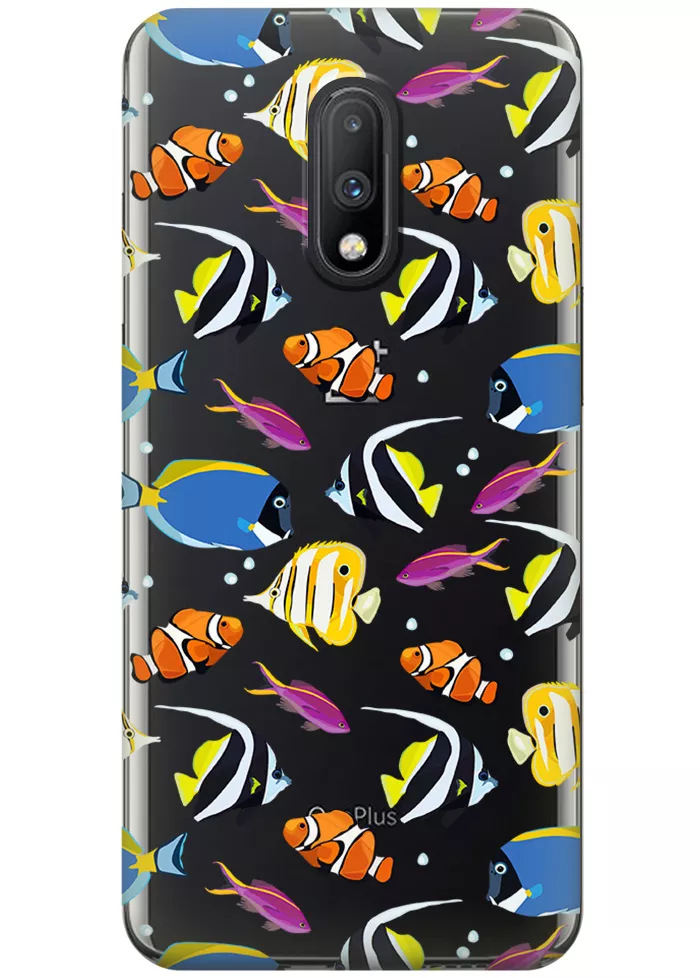 Чехол для OnePlus 7 - Bright fish