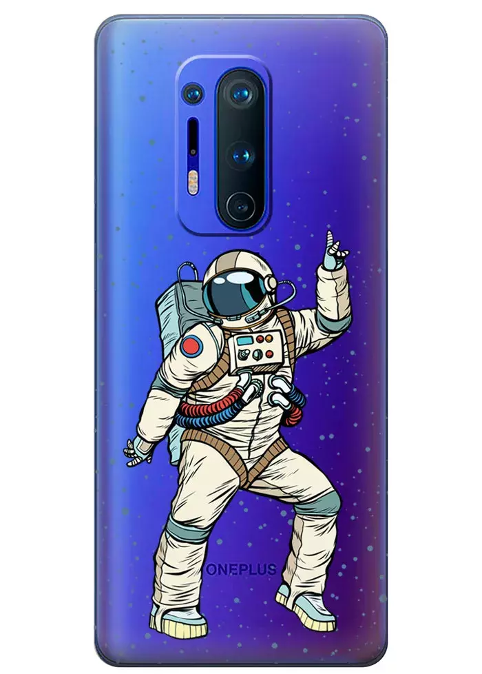 Чехол для OnePlus 8 Pro - Веселый космонавт