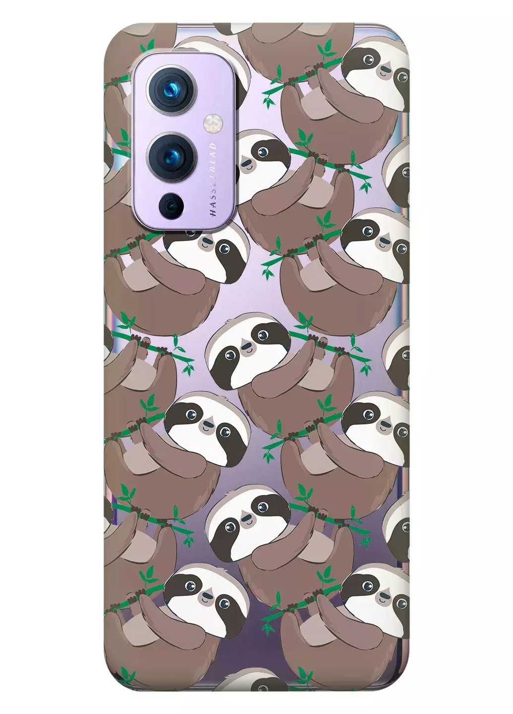 Чехол на OnePlus 9 - Ленивцы